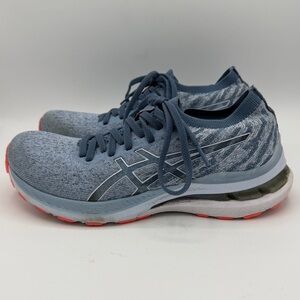 Asics Women’s Gel Kayano 28 Running Shoes Sneakers Size 7.5 Blue Knit 1012B126